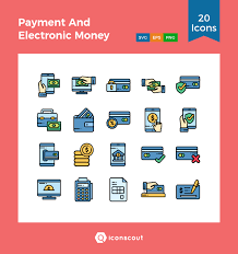 Download Payment And Electronic Money Icon Pack Available In Svg Png Eps Ai Icon Fonts Money Icons Icon Pack Icon
