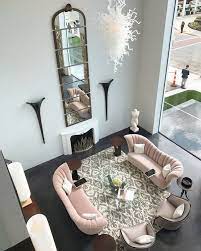 Living room high point furniture. Christopher Guy Luxury Furnishings Pink Sofa Living House And Home Magazine High Point Furniture Market