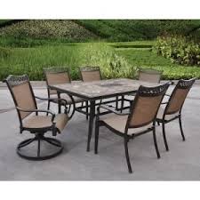 Hampton Bay Eberton 7 Piece Patio Dining Set Discontinued S7 Adc05500 The Home Depot Outdoor Dining Set Patio Patio Dining Set