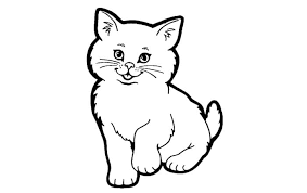 Line drawing is very basic but it can be tricky. 11 Contoh Sketsa Kucing Yang Mudah Dan Simple Broonet