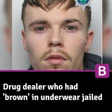Drug dealer who had 'brown' in underwear jailed