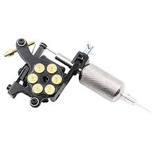 The top of the tattoo features fat black coloring in the shape of a bear. Tattoo Machine Kit Beoncall Coil Tattoo Machine Guns Kit With Tattoo Power Supply Foot Pedal Needles Grips Tips Accessories Set For Shading And Lining For Starter Beginner Tattoo Supplies Kit2 Tattoo