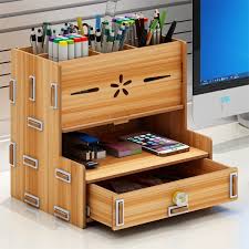 Check spelling or type a new query. Multifunctional Storage Box Desk Personalized Decoration Wooden Desktop Organizer Cell Phone Holder Desktop Stationary Home Office Supplies Storage Rack With Drawer Walmart Canada