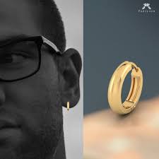 Gold Bali For Men Gold Gold Earrings Men
