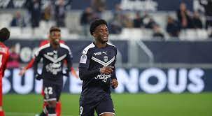 Angers Nigeria International Josh Maja Scored A Hat Trick As Bordeaux Hammered Nimes 6 0 To Go Third In Ligue 1 As Andre Villas League Gaming Bordeaux Angers