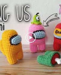 Among Us Amigurumi Tutorial Tripulante Crochet Flower Rug Pattern Crochet Backpack Pattern Crochet Patterns Amigurumi