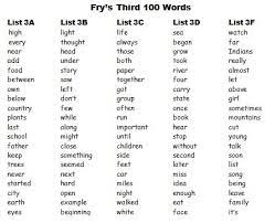 The fry sight words list is a more modern list of words than the dolch list, and was extended to capture the most common 1,000 words.dr. Fry 1000 Instant Words For Teaching Reading Free Flash Cards And Word Lists Fry Sight Words Sight Word Flashcards Sight Words List