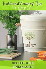 Both types of bin will create usable compost in around six months. Traditional Compost Bin Kitchen Gift Eco Friendly Kitchen Compost Bin Compost Compost Bin