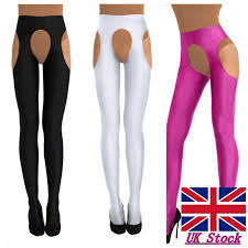 Models in tight shiny spandex dancing for you. Sexy Women Open Crotch Stockings Spandex Lingerie Suspender Pantyhose Tight Sock Ebay