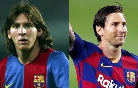 All Change The Different Styles Of Barcelona Legend Lionel Messi In Pictures