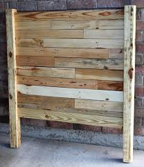 Make your home a sanctuary. Diy Pallet Queen Sized Headboard Pallet Furniture Plans