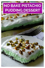 Some good flavors are vanilla, chocolate, and banana cream. No Bake Pistachio Pudding Dessert Recipe Pistachio Dessert Desserts Baking