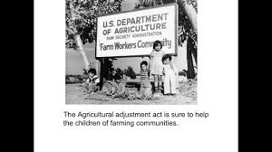 We did not find results for: Agricultural Adjustment Act Youtube