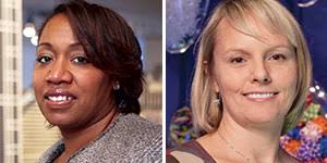 Yolanda Stephens and Nicole Kowrach at Museum of Science and Industry