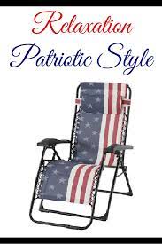 zero gravity chairs are my favorite and i love the american flag design of this one from kohl s diy projects patio camping trip list camping in north carolina