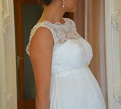 Are you interested in hochzeitskleid kaufen, ? Brautkleid Traum Hochzeitskleid A Linie Umstandskleid Weiss Ivory Grosse 34 Bis 52 Damen Kleider