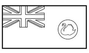 All travel coloring pages including this australia flag coloring page can be downloaded and printed. Australia Day Kids Craft State Flag Of Western Australia Printable Kidspot