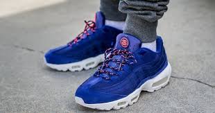 Nike Air Max 95 Stussy Loyal Blue On Feet Sneaker Review
