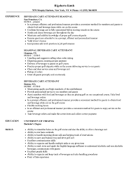 Maybe you would like to learn more about one of these? Beverage Cart Attendant Resume Samples Velvet Jobs