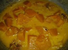 Resepi labu masak air terengganu. Labu Kuning Masak Lemak Ikan Masin Myresipi