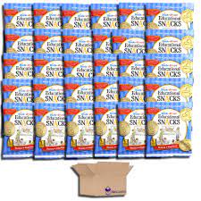 Educational Snack Crackers by Dick & Jane | 1 Ounce | States & Capitals |  Pack of 30 - Walmart.com