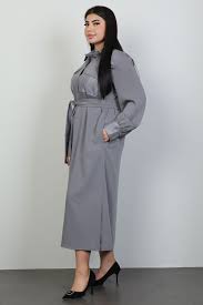 Mira Mia K249635xl GREY Plus Size Women Dress | Dosso Dossi
