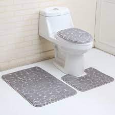 We did not find results for: 3pcs Set Bathroom Rug Set Bath Mat Non Slip Pedestal Soft Bath Toilet Seat Cover Bath Uniforce Home Garden