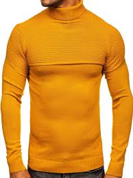 Roll neck jumpers, turtle necks, polo necks…whatever you want to call them, a roll neck jumper is a stylish piece of knitwear. Men S Polo Neck Jumper Camel Bolf 4624 Camel