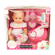 12 Baby Doll Potty Set Multijoyful