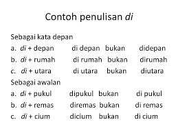 Maka jangan sampai ada kata di, ke, tentang, sebagaimana, karena. Bahasa Indonesia Dalam Karangan Ilmiah Ppt Download