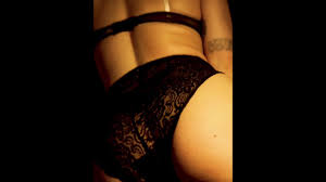 Vintage lapdance in black lace Sabrina Lingerie custom