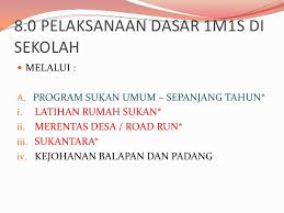 Dasar 1 Murid 1 Sukan 1m1s