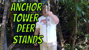 Doing this we have done several hangs on granite slabs where none of our anchors were used as designed. Securing A Tower Deer Stand Youtube