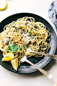 Healthy Lemon Parmesan Sardine Pasta The Recipe Critic Sardine Recipes Lemon Pasta Sardine Pasta