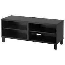 Whatever you choose, you'll be able to house all those games, controls and routers in a design and dimension that works for your space. Besta Meuble Tele Brun Noir 120x40x48cm Ca Fr Ikea