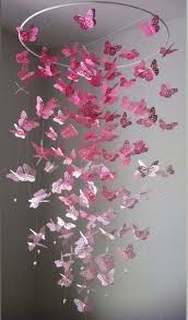 бабочки как украсить комнату на день рождения своими руками из бумаги Mobil Svoimi Rukami Na Detskuyu Krovatku Iz Bumagi Fetra Bumazhnye Babochki Remesla Bumazhnye Cvetochnye Girlyandy