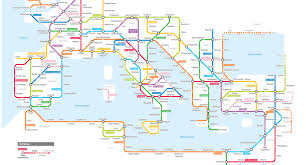 Infographic The Roman Empires Roads In Transit Map Form
