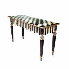 This is a remarkable tutorial and when you are through watching it, you're gonna. Mackenzie Childs Courtly Stripe Console Table Fast Shipping