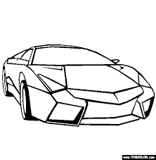 Lamborghini Reventon Online Coloring Page Cars Coloring Pages Coloring Pages Online Coloring Pages