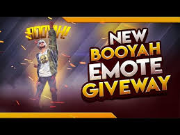 Collect your favorite prizes right now !! Booyah Emote Giveaway Free Fire Shiv Gaming