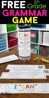 Free 5th Grade I Can Grammar Game Perfect Verb Tense Game Free 5th Grade Grammar Review Grammar Practice For Grammar Games Verb Tenses Perfect Verb Tense