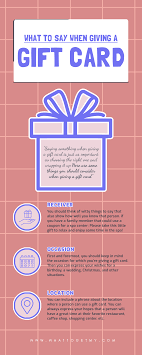 We did not find results for: What To Say When Giving A Gift Card What To Get My