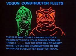 Vogon poetry is a variety of poetry, often considered to be one of the worst. A Very Splendid And Worthwhile Blog They Wouldn T Even Lift A Finger To Save Their Own