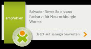 Salvador reyes (nacido el 22 de diciembre de 1975) es un actor del doblaje mexicano. Reyes Solorzano Facharzt Fur Neurochirurgie In Worms Sanego