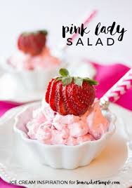 Pink Lady Salad Recipe Pink Desserts Scrumptious Desserts Delicious