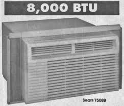 Perfect for small to large rooms, our capable 8,000 to 12,000 btu air conditoners will cool you off. Vintage Room Air Conditioners 1996 Sears Kenmore Room Air Conditioners Sears