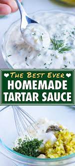 Easy Homemade Tartar Sauce Recipe Evolving Table Recipe In 2021 Homemade Tartar Sauce Tartar Sauce Sauce Recipes