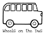 Outline School Bus Clipart Black And White