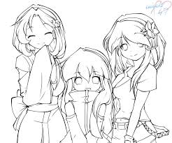 It is a word that you mainly see in the chats, so think. Two Bff Coloring Pages Anime Novocom Top