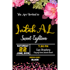 Senin, 19 desember 2014 jam: Ilmu Pengetahuan 6 Desain Undangan Ulang Tahun Sweet Seventeen Kosong